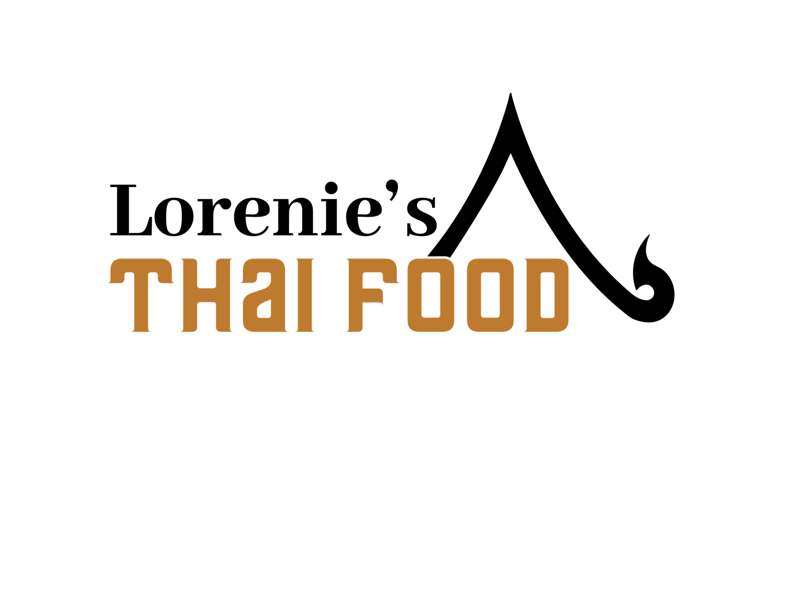 Lorenie's Thai Food business logo